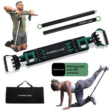 Original Resistance Bands Bar Set - Exercise Band Set for Home Gym - 198 lbs ...