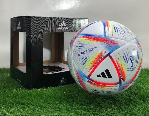Adidas Al Rihla FIFA WC Qatar 2022 Soccer Ball Official Size 5- Brand ...