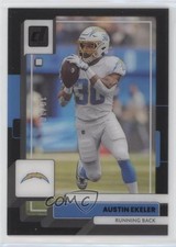 2022 Panini Clearly Donruss Black 10/10 Austin Ekeler #26 qf8