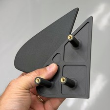Nissan D21 Hardbody Side Rear View Mirrors Block Off Delete Plates - Set Of 2