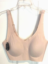 BALI COMFORT REVOLUTION EASYLITE WIRELESS BRA DF3496 NUDE SZ MED - NEW