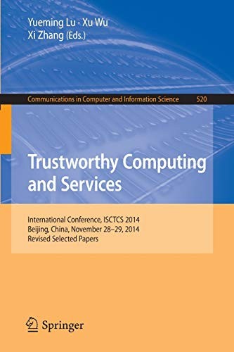 Springer Trustworthy Computing And Services - Image 2