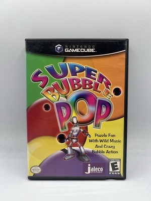 Super Bubble Pop Nintendo GameCube Complete with Manual