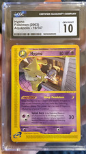 Pokemon TCG Hypno Aquapolis #16/147 CGC 10 2003 Holo Rare Graded on eBay