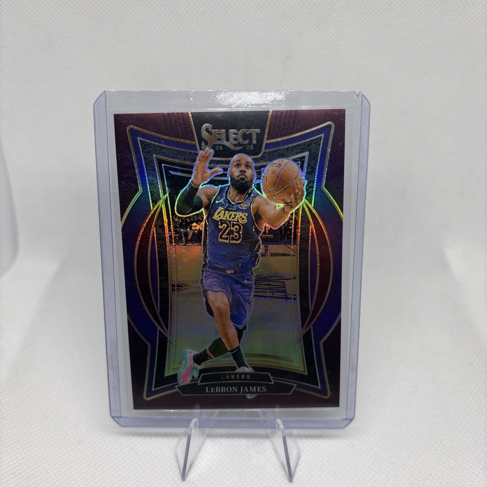 2024-25 Panini Select - Premier Level LeBron James #111 Maroon Prizm /175