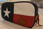 Jon Hart TEXAS Shave Dopp Kit Travel Toiletry Makeup Bag Lone Star State