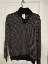 Two Boys longsleeve Izod Pullover Sweater's With Buttons Size 14/16