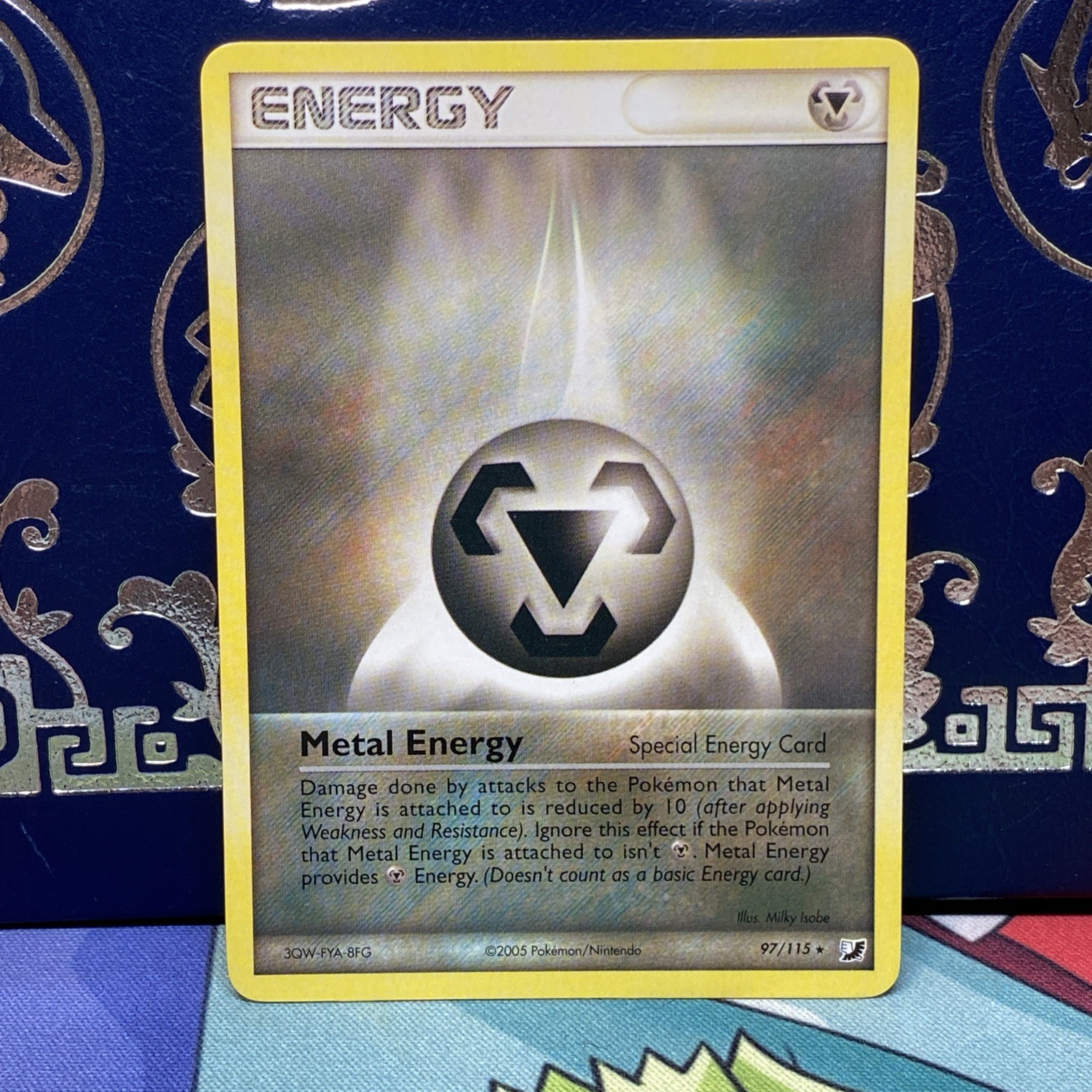 Metal Energy 97/115 EX Unseen Forces Rare NM Pokemon TCG