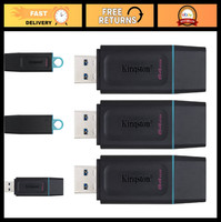64GB USB Flash Drive - High-Speed Data Storage, 3 Pack, Portable Thumb Drive