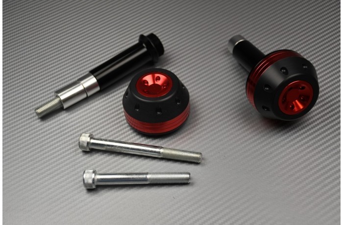 Tampons / Roulettes de Protection Couleur Rouge Pour HONDA CBR 650 R 2019