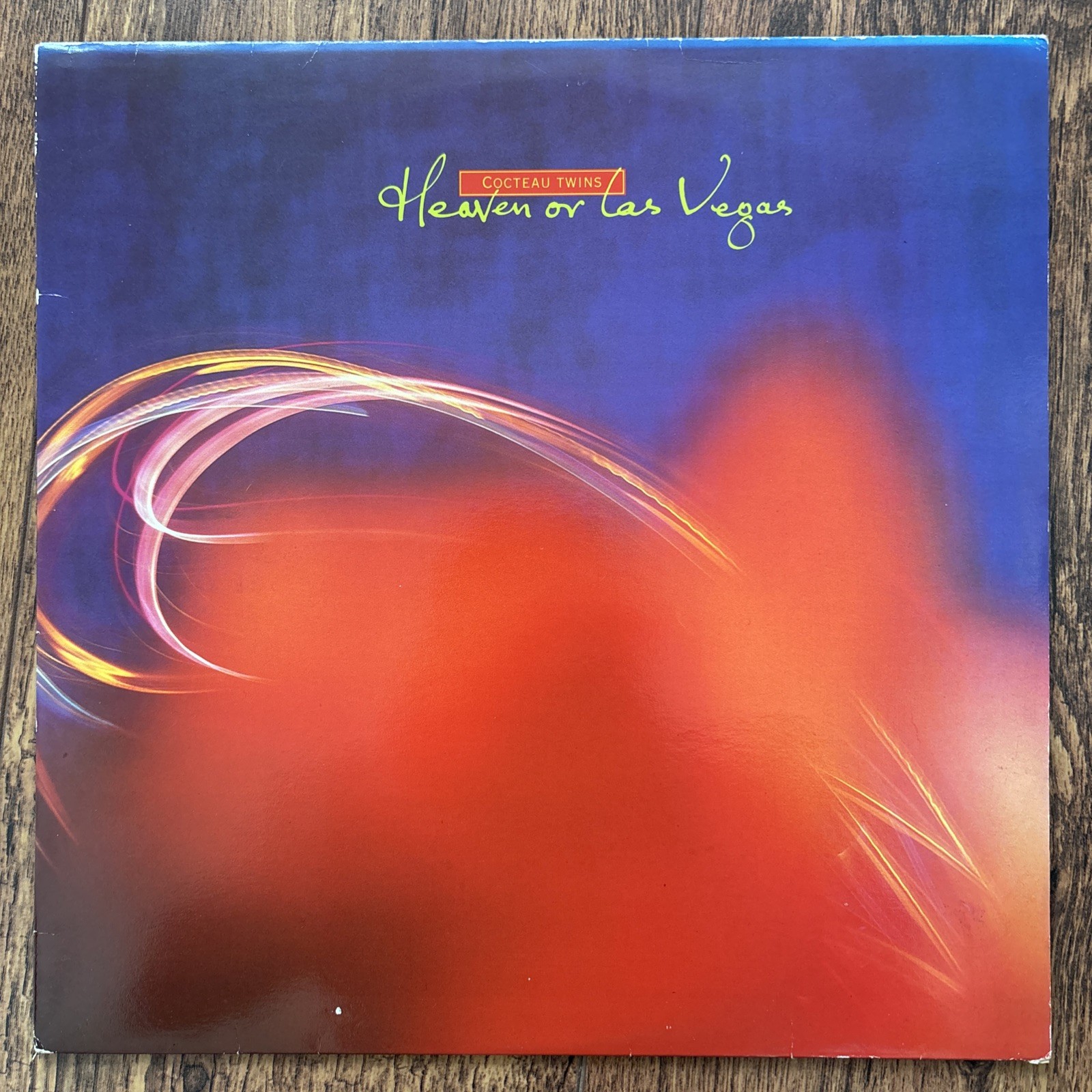 Cocteau Twins Heaven Or Las Vegas 1st Press EX+/VG+ A1 B1 MPO Vinyl LP CAD 0012