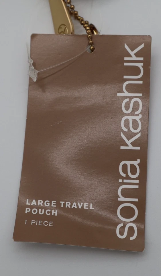 Bolsa de viaje grande Sonia Kashuk punto blanco nueva con etiquetas Foto 4 de 4