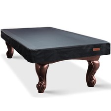 Pool Table Cover, Heavy Duty Leatherette Billiard Table Cover, Waterproof and...
