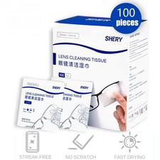 100/200/300/400 Lens Cleaning Wipes Eye Glasses Screen Optical Cam Phone Cleaner