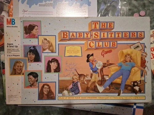Vintage 1989 Milton Bradley The Babysitters Club Board Game 99% Complete