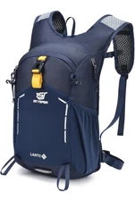SKYSPER 15L Hiking Backpack Small Travel Daypack Breathable Lightweight Navy