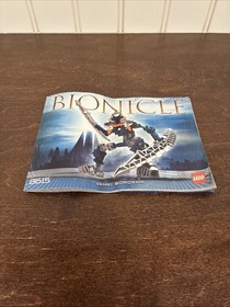 LEGO Bionicle: Vahki Bordakh 8615 (2004) No Disk With Canister And Manual