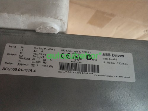 nverter ACS550-01-044A-4 22/18.5KW without packaging, beautiful condition - Picture 3 of 3