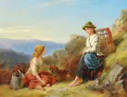 An afternoon rest oil painting Giclee Art printed on canvas L3563