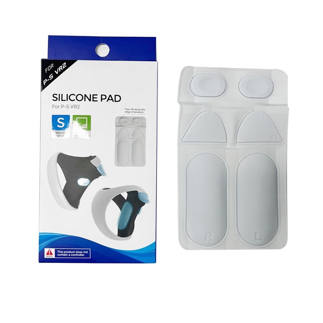 Anti-Slip Gamepad Grip Button Silicone Pads Protective Mat Kit for PS VR2 Anti-Slip Gamepad Grip Button Silicone Pads Protective Mat Kit for PS VR2