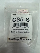 Custom Brackets Camera Mounting Plate C35 - S NEW Sealed