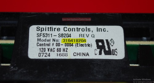 Frigidaire Oven Control Board - Part # 5304511908 | 316418204 - Picture 3 of 14