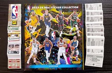 NBA Basketball Panini 2023 2023 23 24 Album and complete sticker set EUROPEAN