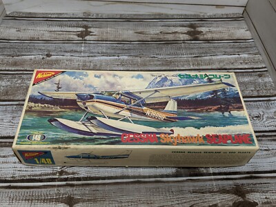 Nichimo Cessna Skyhawk Seaplane Plastic Airplane Model Kit