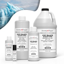 Icey Black Clear Fragrance Oil for Body, Candle, Soap, Lotion, Diffuser Warmer