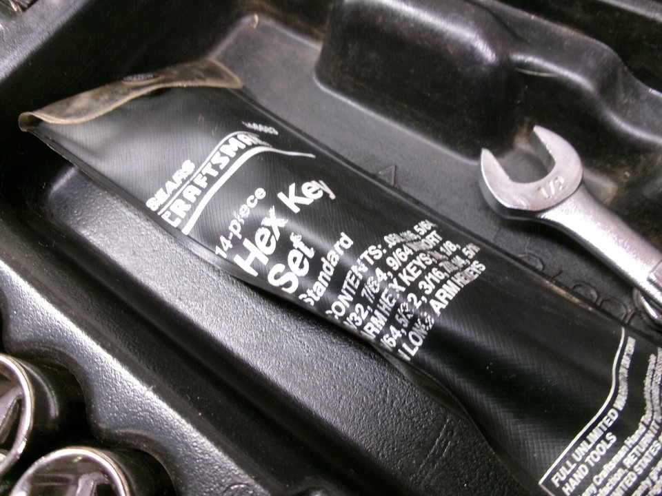 Craftsman USA 95 Piece Mechanic Tool Set with Case No 34095 eBay