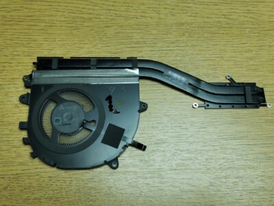 Original Samsung Galaxy Book2 NP641BED CPU Processor Cooling FAN MOTOR &Heatsink