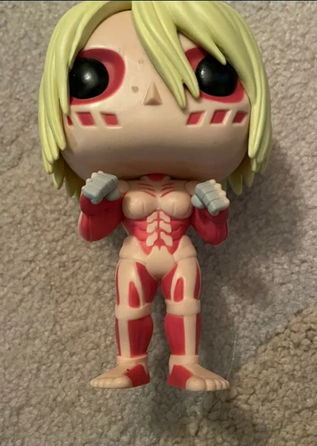 Funko Pop Vaulted Attack On Titan Female Titan Out Of Box
