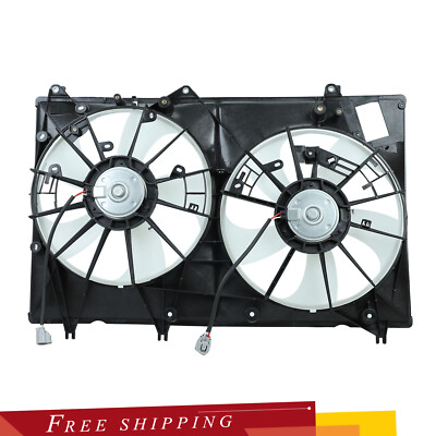 620299 AC Dual Radiator Condenser Cooling Fan 2008-2013 FOR Toyota Highlander V6