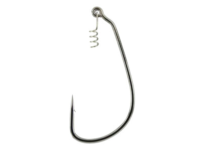 Gamakatsu Worm EWG Superline Spring Lock NS Black #3/0 - #6/0 Widerhaken Haken