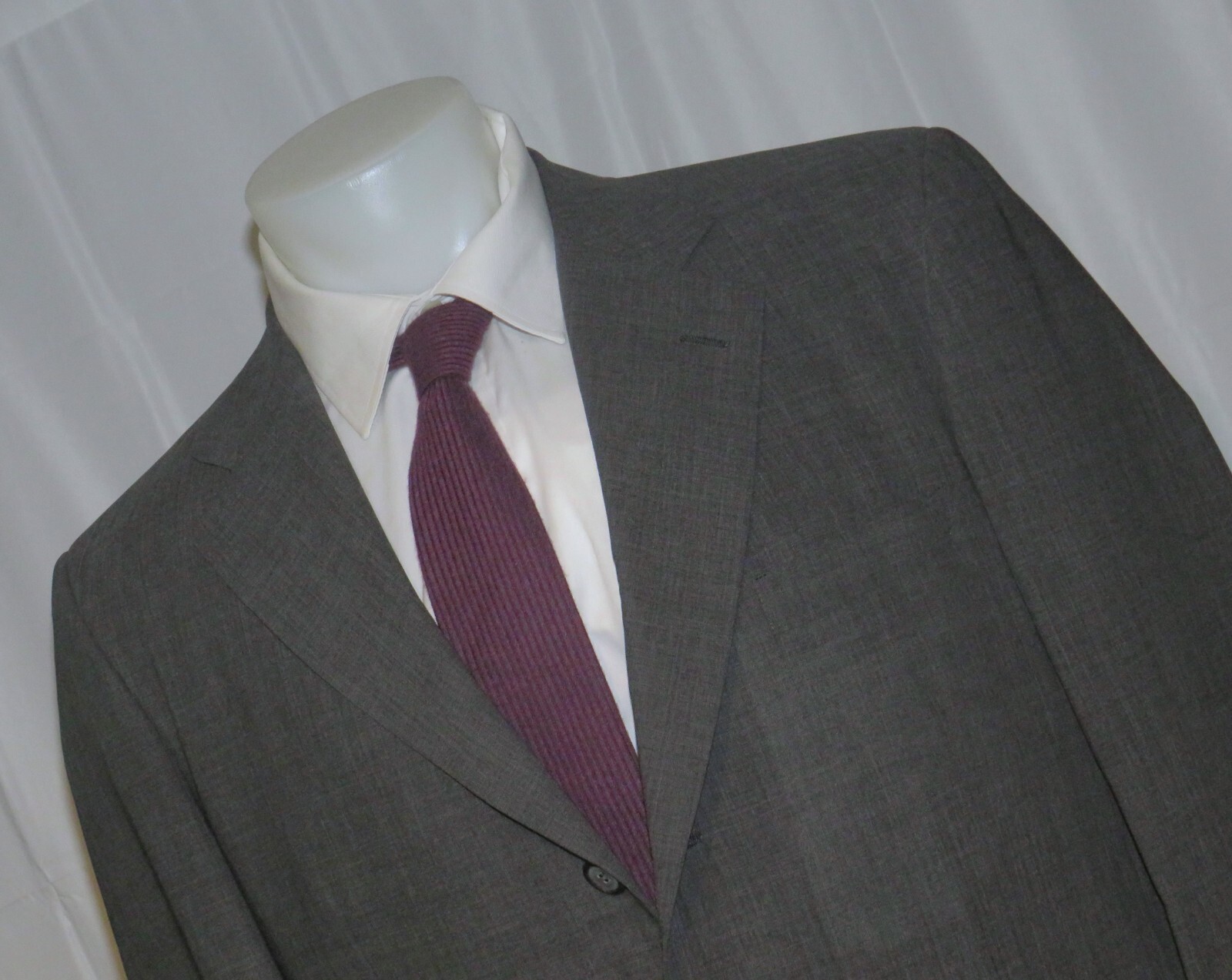 Brooks Brothers Brookscool Solid Gray Lightweight… - image 6