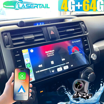 4+64GB For Toyota 4Runner 2010-2019 Android 12 Carplay Car Stereo Radio GPS Navi