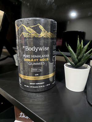 Be Bodywise Pure Himalayan Shilajit 60 Gummies Gold fast shipping. | eBay