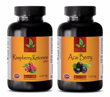 Antioxidant vitamin supplement - RASPBERRY KETONES – ACAI BERRY COMBO -raspberry
