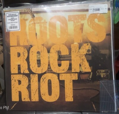 RARE LP Roots Rock Riot Limited color Vinyl Like New Vinyl Just Opened + Bonus