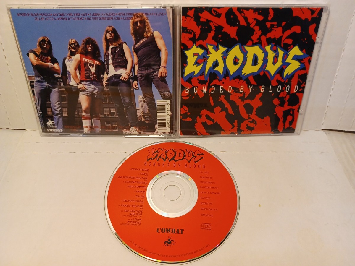 洋楽 BLOOD BOUNDED ALLIANCE CD Exodus - bonded by blood CD COMBAT REISSUE | eBay