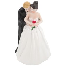 Cake Topper Sposi Bestomz Toppers Torta Romantici Figurine Matrimoniale Sposo