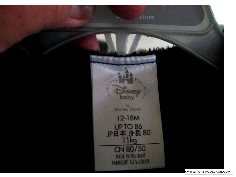 NUEVO DISFRAZ DE PELUCHE MICKEY MOUSE HALLOWEEN TIENDA DISNEY Talla 12-18 meses Foto 3 de 3