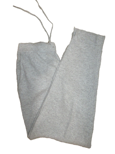 TSE Neiman Marcus 100% Cashmere Gray Knit Lounge Pants with Pockets Size M