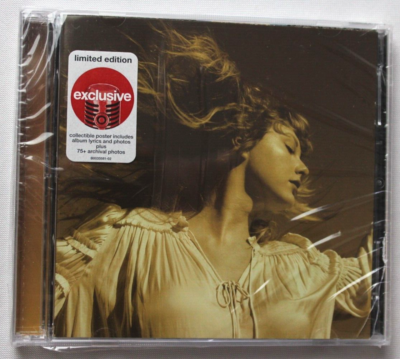 TAYLOR SWIFT FEARLESS TAYLOR'S VERSION [NEW CD] TARGET EXCLUSIVE