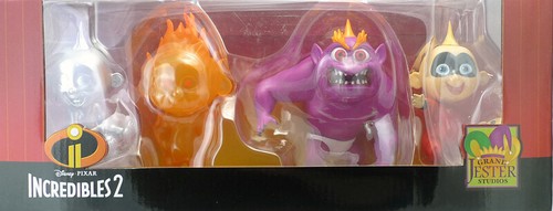Enesco Grand Jester Incredibles 2er Set Jack Disney Vinyl Figur 4,1" 19462 - Bild 3 von 4