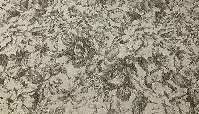 RJR FABRICS - MADELINE - GREEN TONAL FLOWERS (2005)-- 3/8 YARD
