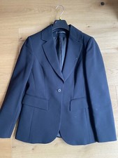 Giacca Nuova Blu Scuro Donna Sandro Ferrone Classica Taglia M Made In Italy