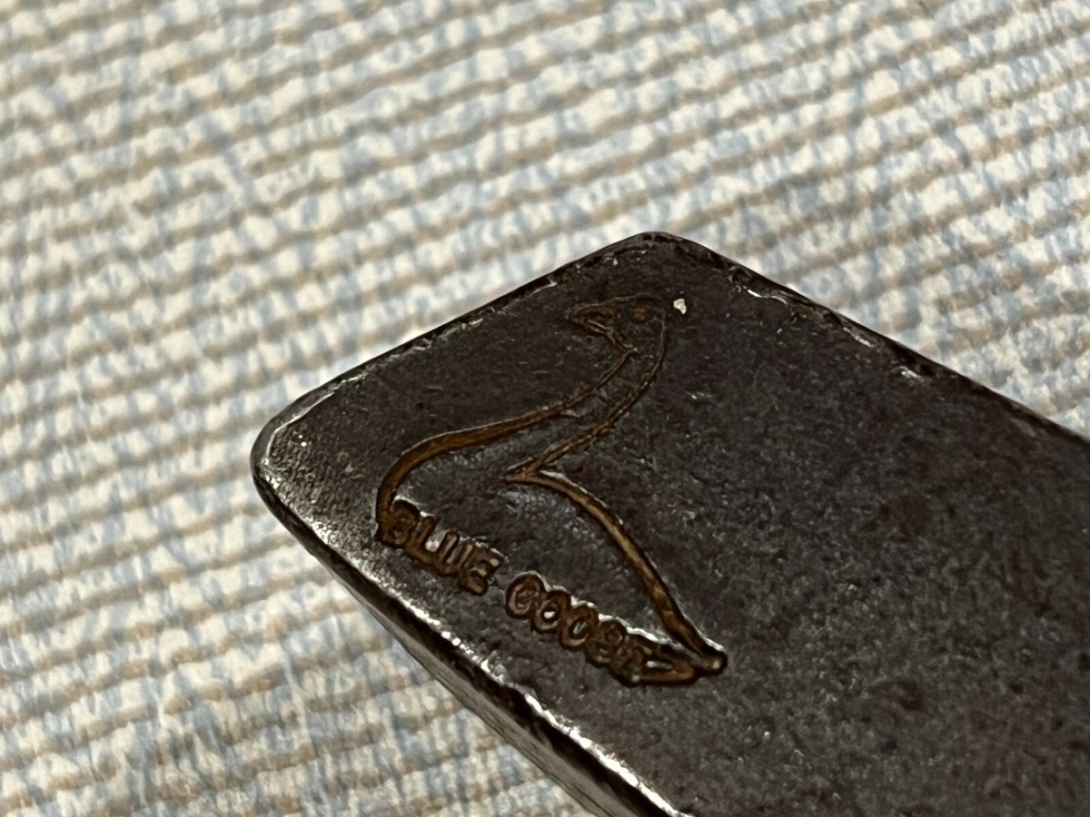 Rare Ray Cook Blue Goose Putter. Right-Handed, 35
