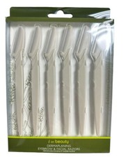 6x Exfoliating Dermaplaning Tool, Eyebrow Razor, Facial Dermaplane Razors Shaver