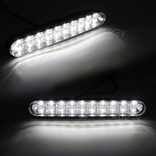 2pcs 12V Universal 20LED Weiß Tagfahrlicht Tagfahrleuchten DRL Scheinwerfer AUTO - Bild 3 von 10